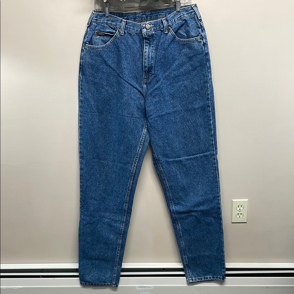 Vintage Lee Riders Relaxed Fit High Rise 100% Cotton Mom Jeans Style 135544 14L - Picture 1 of 15